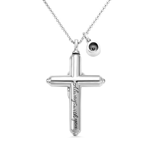 Cross Urn Necklace
