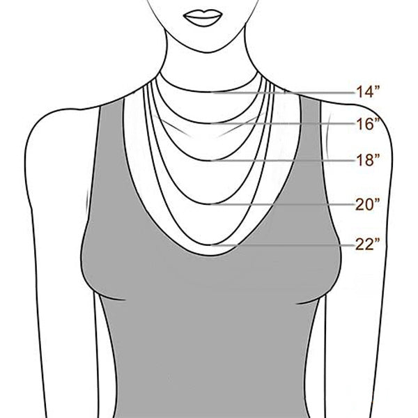 Necklace Chain Size Chart