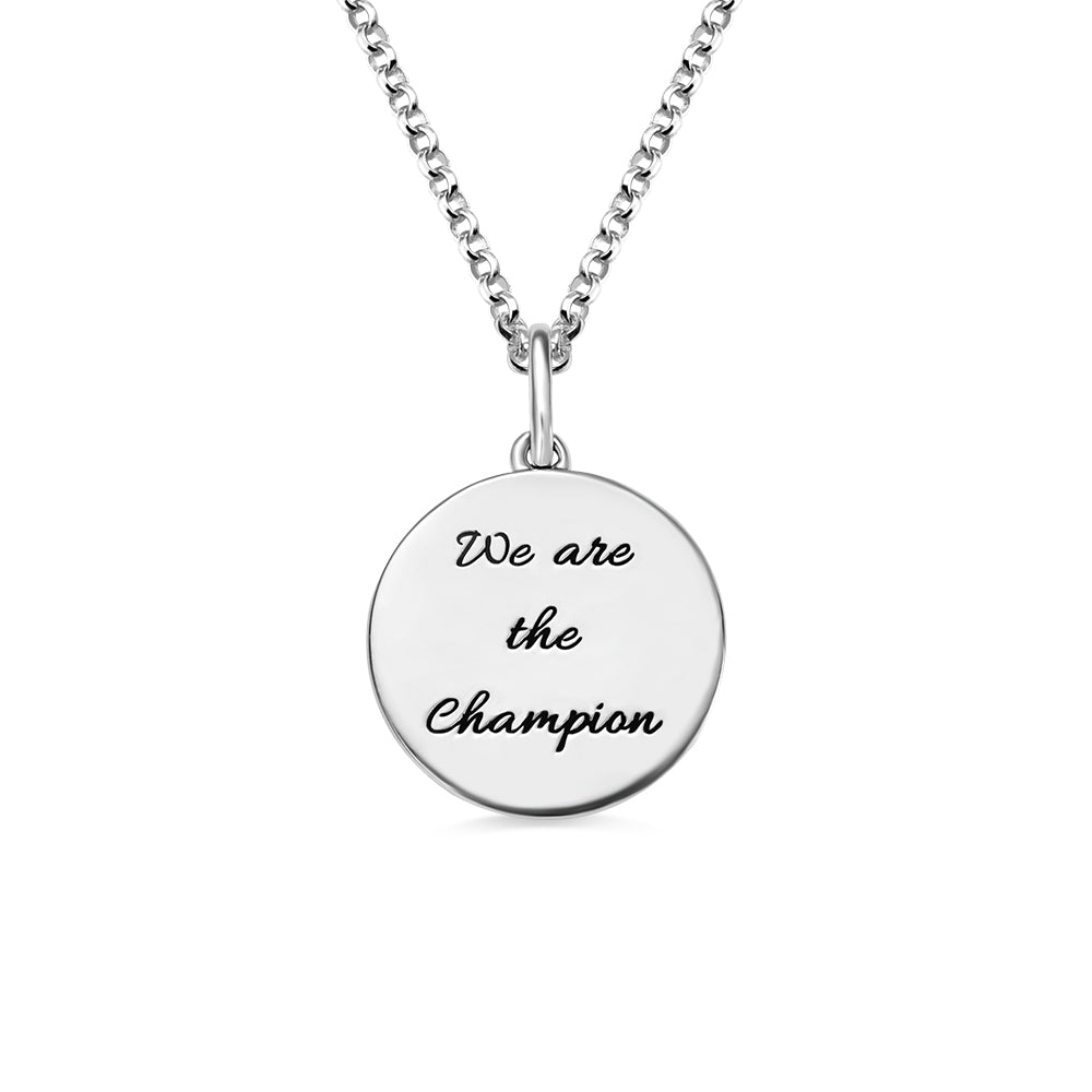 Basketball Necklace with Names 925 Silver